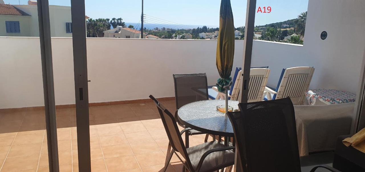 Evros Peyia & Coral Bay Seaview Apartment المظهر الخارجي الصورة