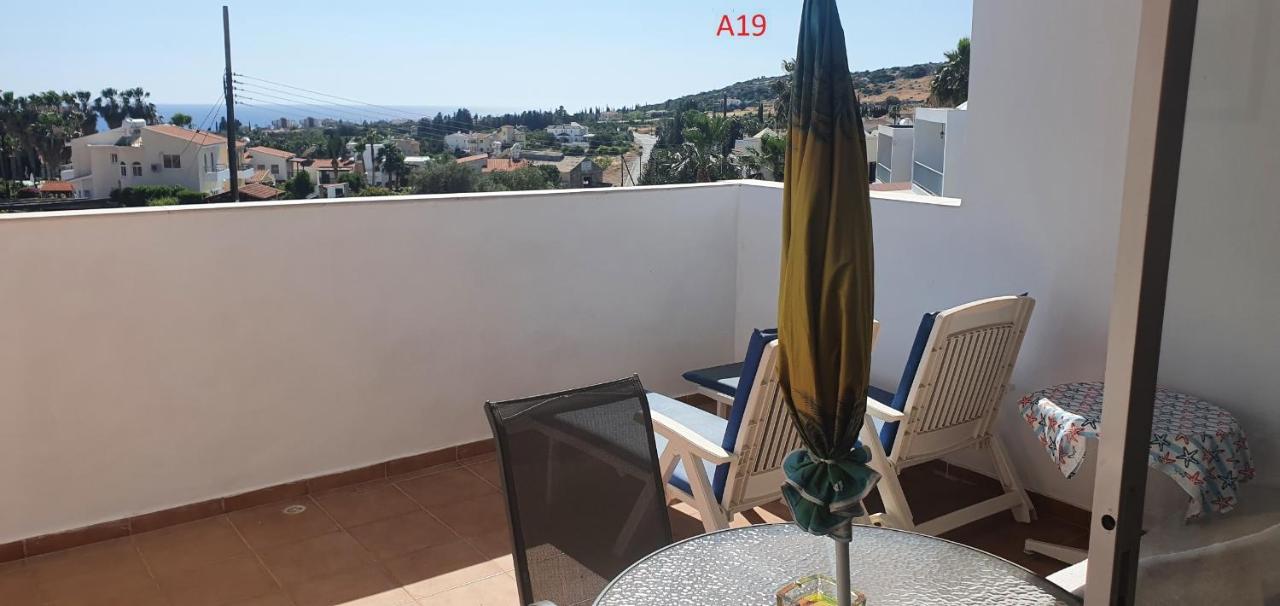 Evros Peyia & Coral Bay Seaview Apartment المظهر الخارجي الصورة