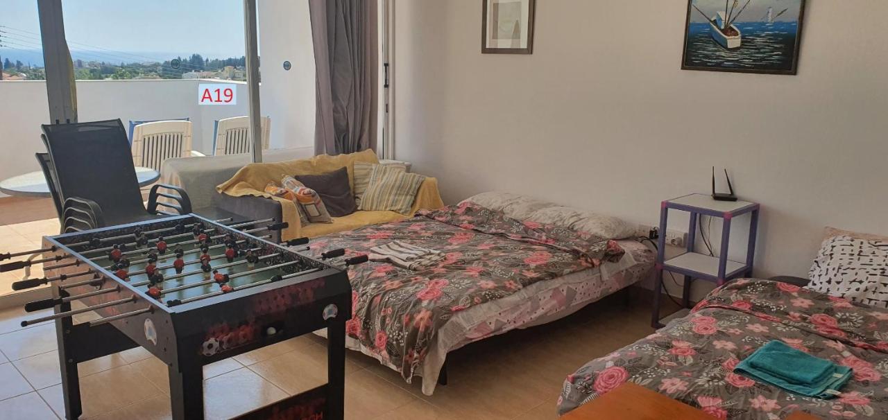 Evros Peyia & Coral Bay Seaview Apartment المظهر الخارجي الصورة